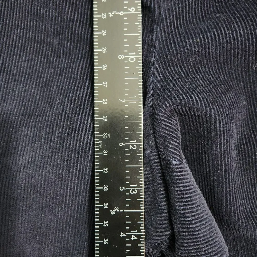 Lauren Ralph Lauren Corduroy Pants Men 40X34(33.5) Navy Straight Leg